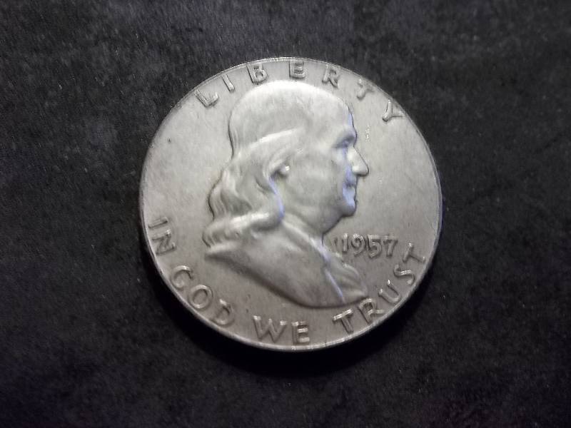 1957  Franklin Half Dollar