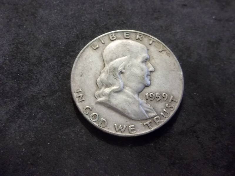 1959 Franklin Half Dollar