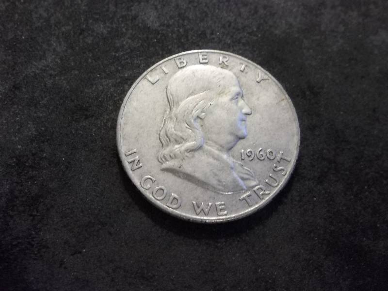 1960 D  Franklin Half Dollar