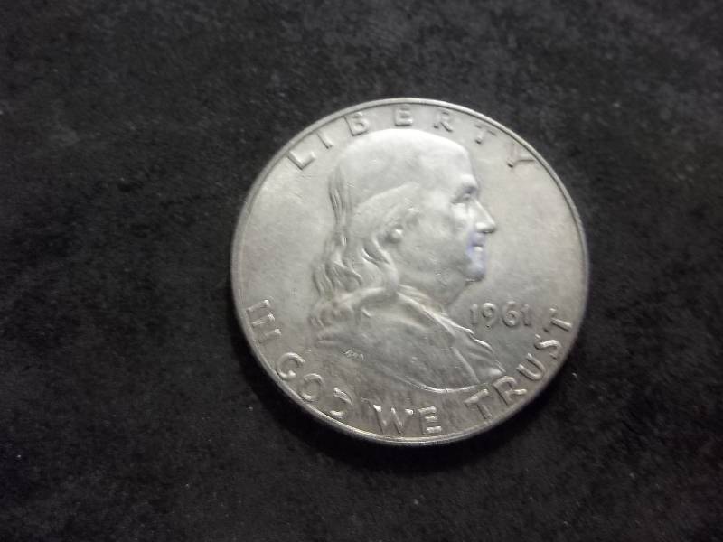 1961 D  Franklin Half Dollar