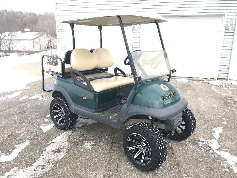 2010 Club Car Precedent Electric LIFTED 4 Passenger Golf Cart