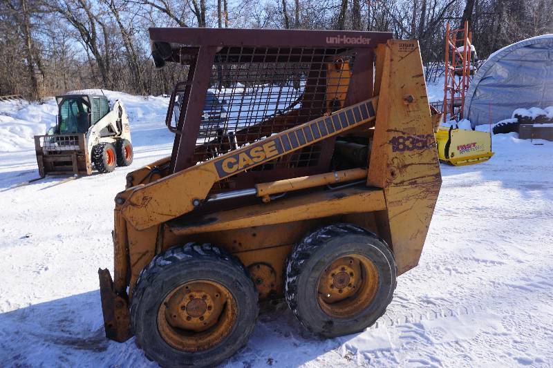 lot 6 image: 1987 Case 1835C Uni Loader Skid Loader Skid Steer