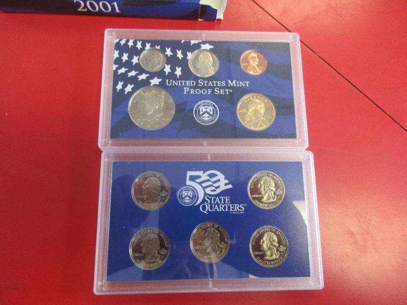 2001-S US Mint Proof Set