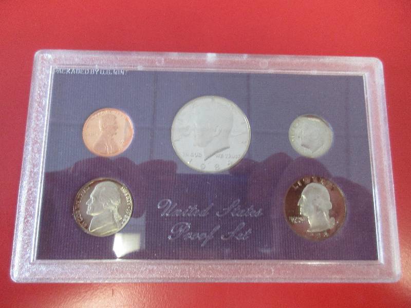 1984 US Mint Proof Set and 2004 US Mint State Quarter Set