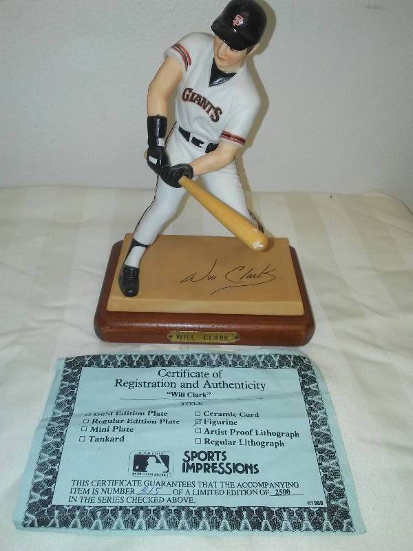 Will Clark Sports Impressions Figure