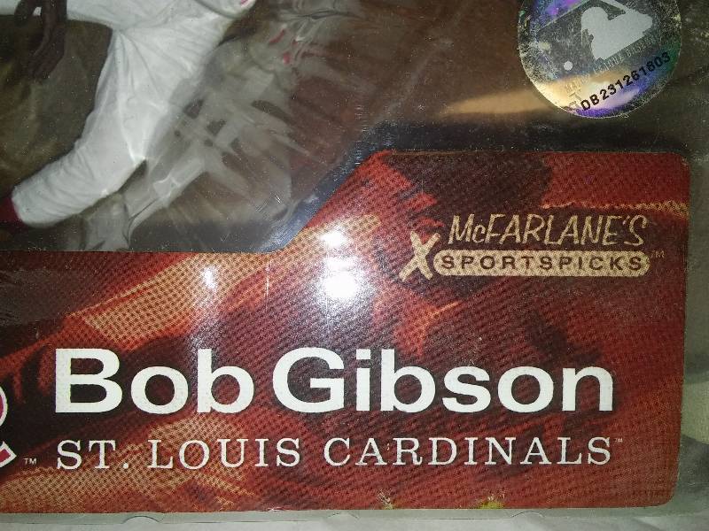Bob Gibson St. Louis Cardinals MLB NIB Figure