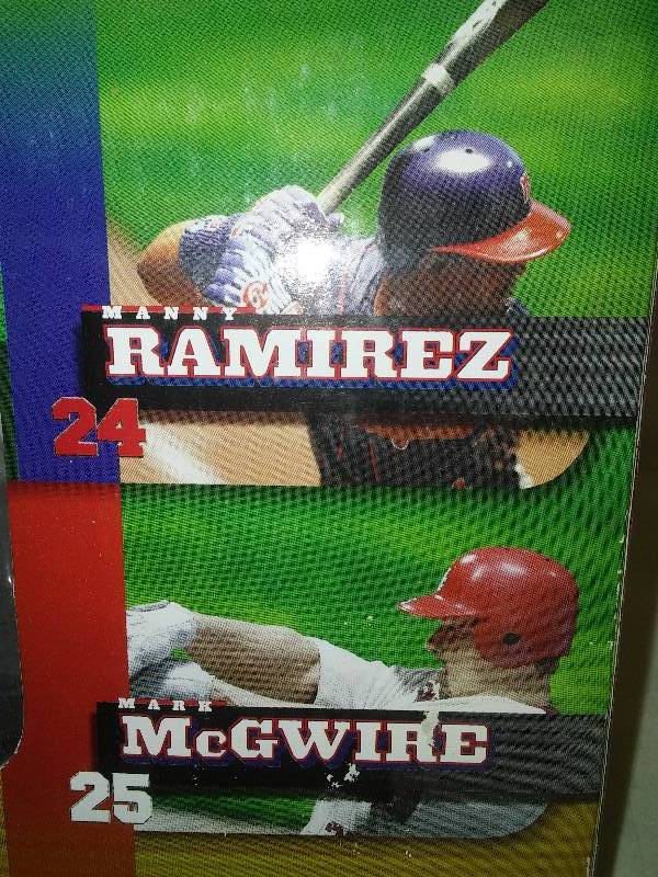 Double Set Mark McGwire and Manny Ramirez,