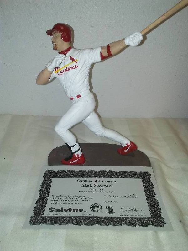 Mark McGwire #6166 COA MLB