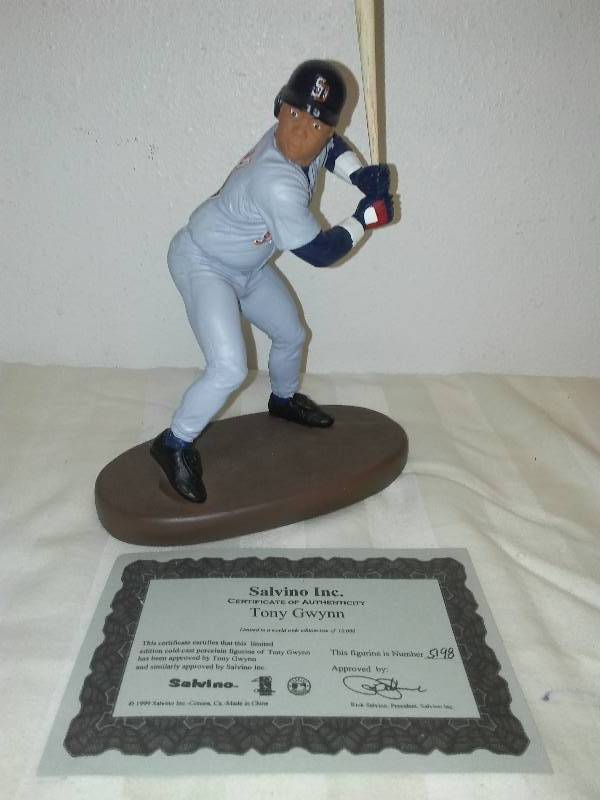 2 items � Tony Gwynn Statue and desk Plaque