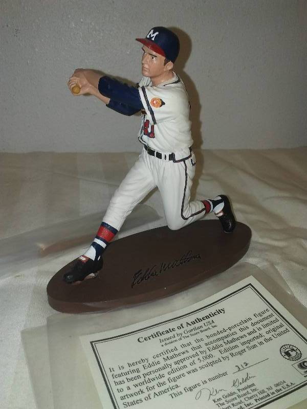 Eddie Matthews Milwaukee Braves #312 Limited Edition