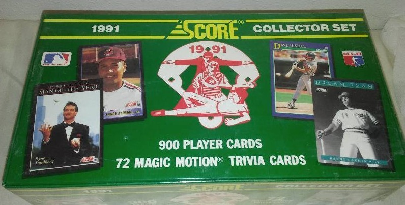 1991 Score Collector Set 972 sealed complete year set