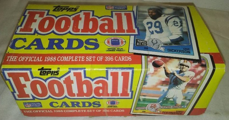 1988 Topps NFL Football Card Set 396 cards Factory Sealed