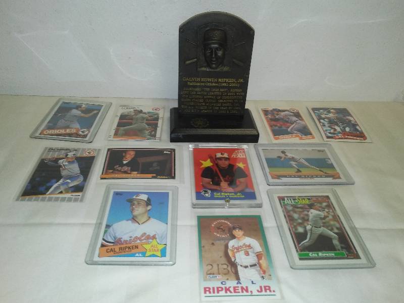 Cal Ripken Jr. 2007 Gameday Giveaway with 11 Trading cards