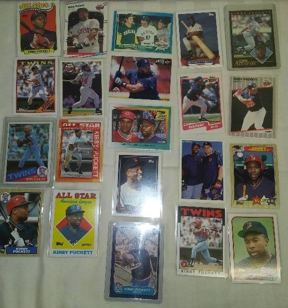 21 Kirby Puckett Cards MLB Minnesota Twins.