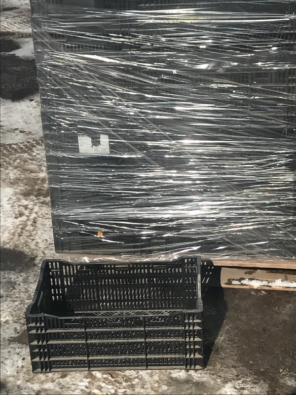 Pallet Of Plastic Crates