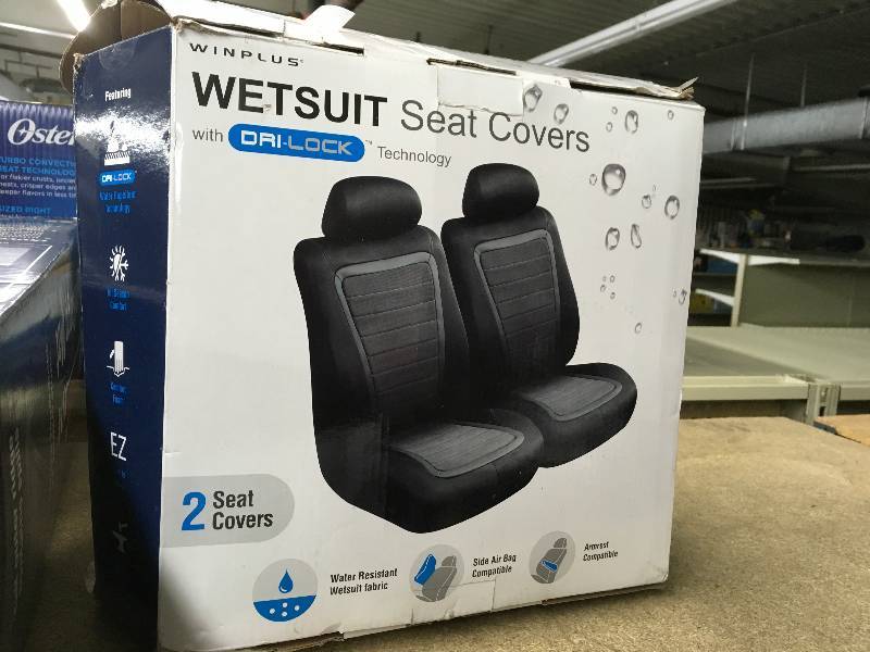 lot 337 image: DRI-LOCK SEAT COVERS, MSRP $24.99