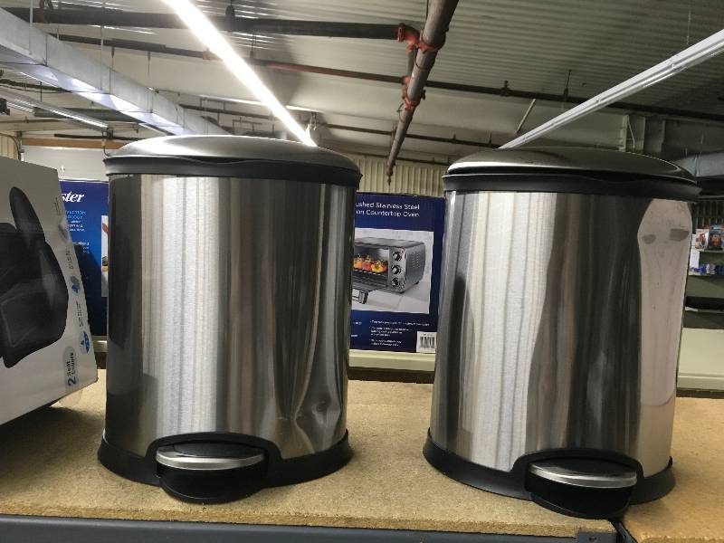 lot 338 image: EKO 8L 2PK STAINLESS STL, MSRP 19.99