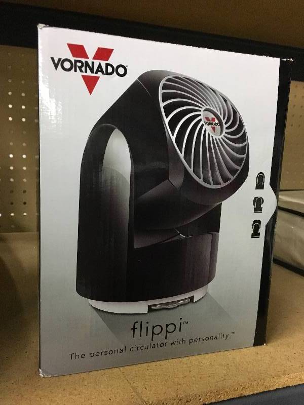 lot 350 image: VORNADO FLIPPI V8 AIR PERSONAL FAN, MSRP $19.99