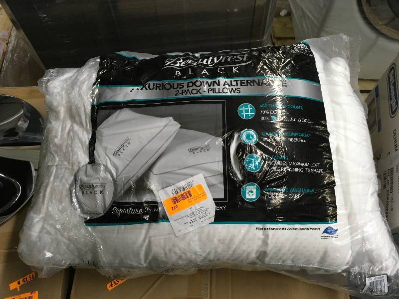 lot 372 image: BEAUTYREST BLACK JUMBO, MSRP $15.99