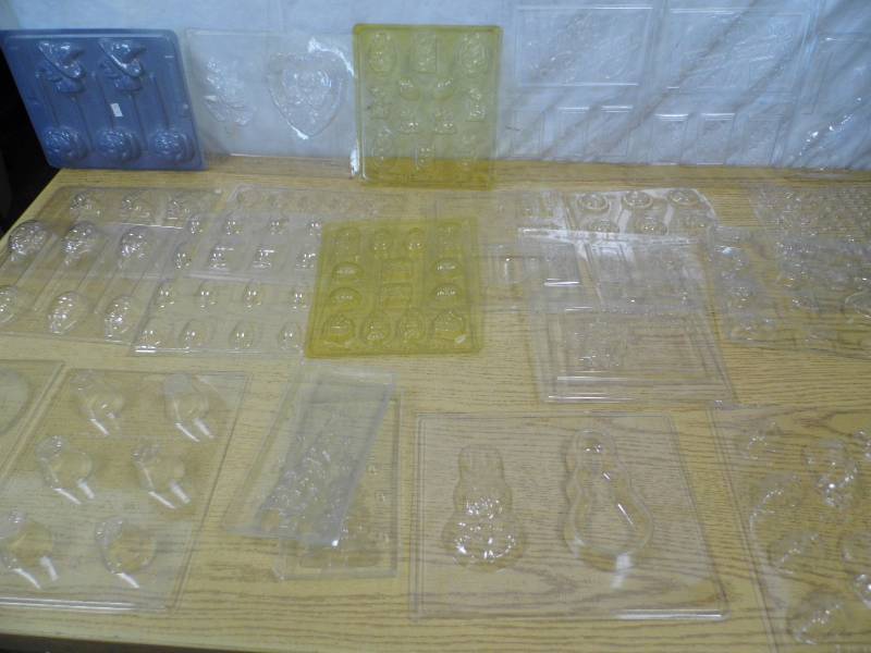 lot 12 image: Large Lot of Candy Molds