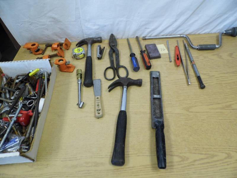 lot 76 image: Tools