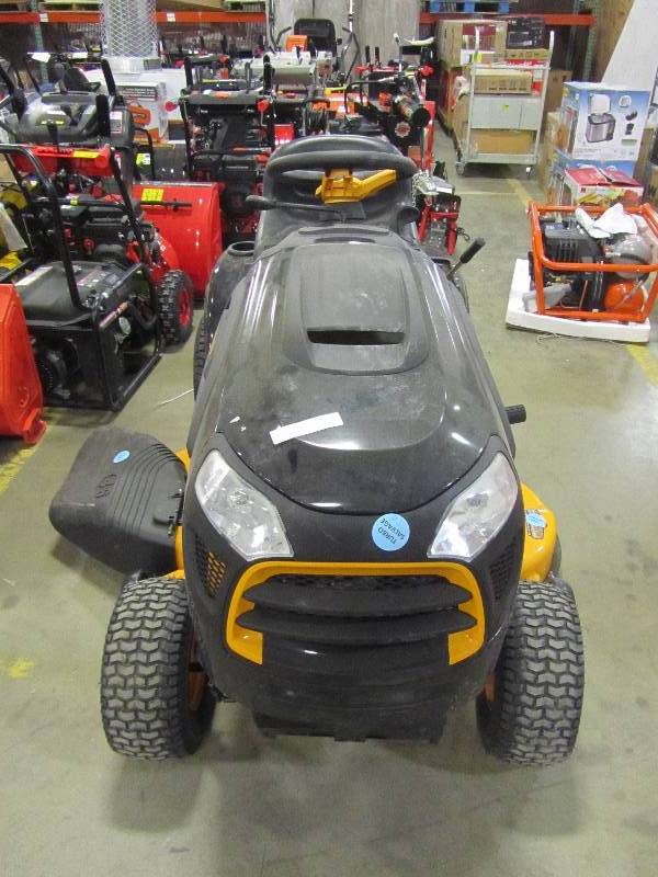 lot 2 image: poulan pro riding lawn mower