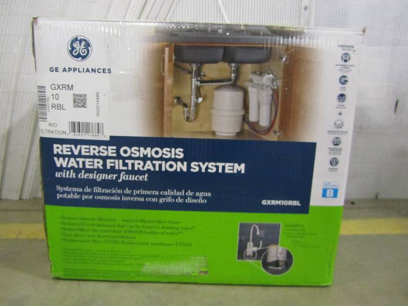 lot 40 image: GE Reverse Osmosis Filtration System