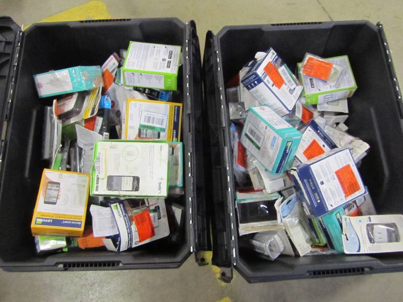 lot 68 image: 2 totes of smart switches