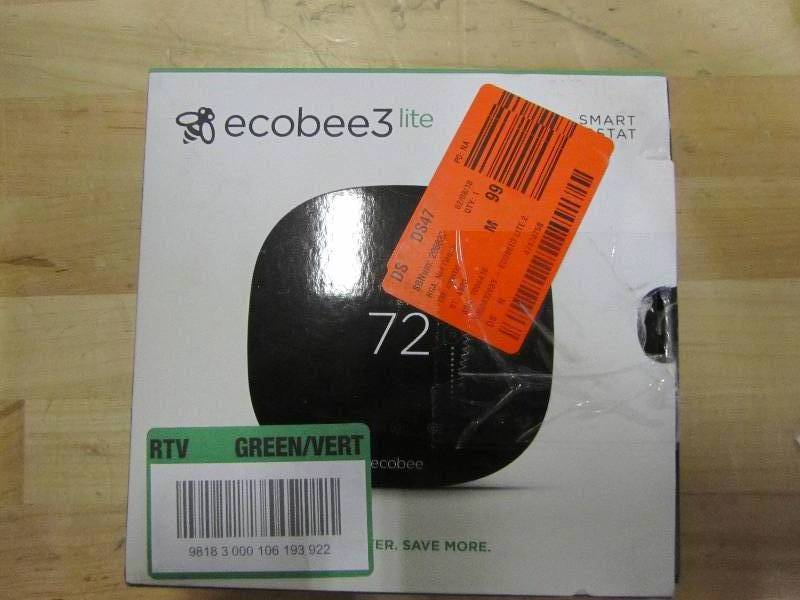 lot 79 image: ecobee3 lite Smart Thermostat, Works with Amazon Alexa, 2nd Gen