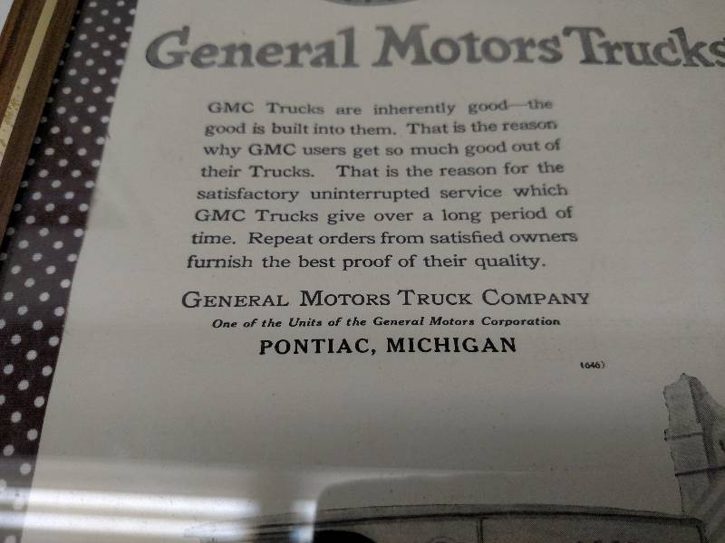 GMC Trucks Print, 8x10...