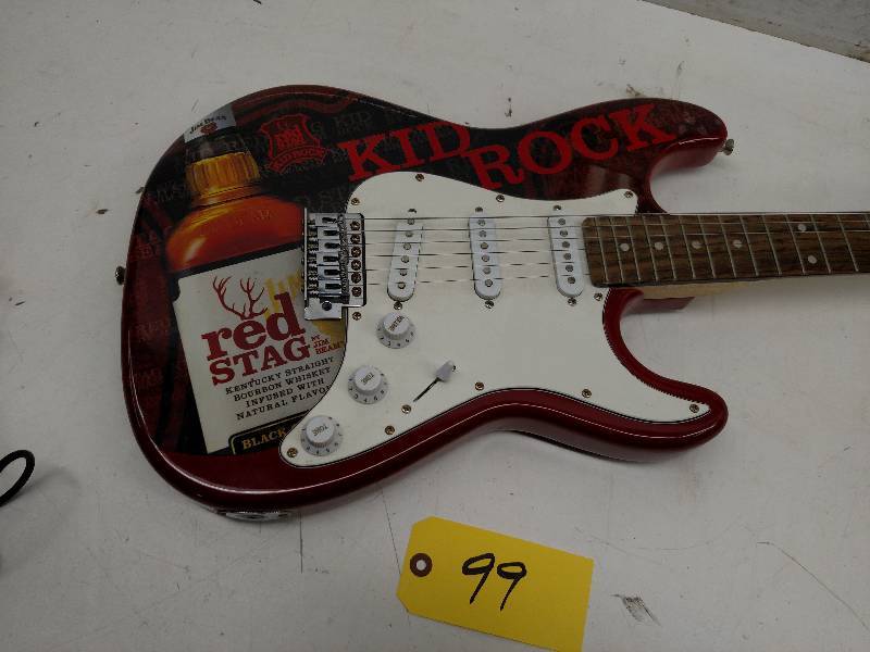 Electric Guitar (Jim Beam Red Stag)...