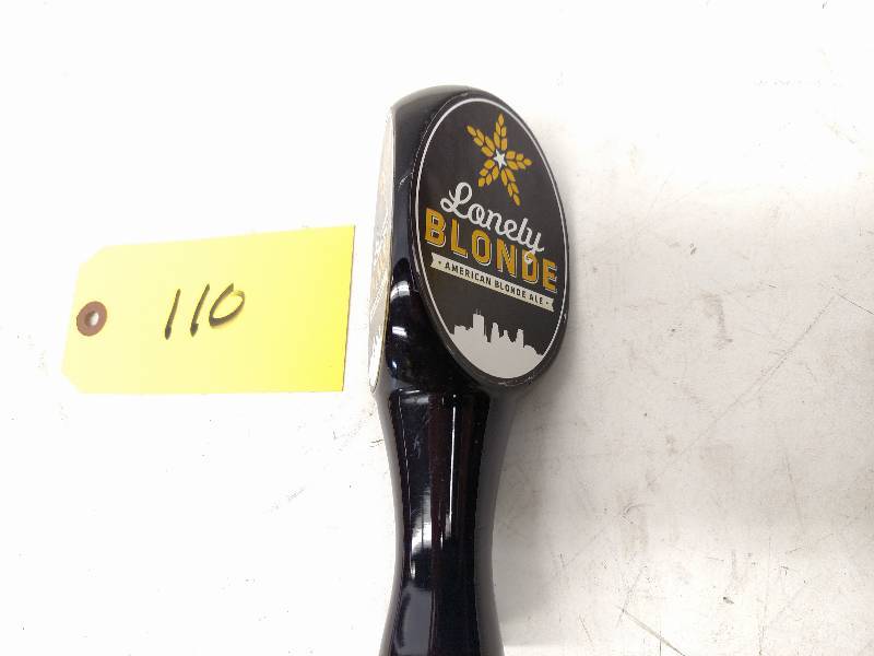 Lonely Blonde Tap Handle, 3-Sided...