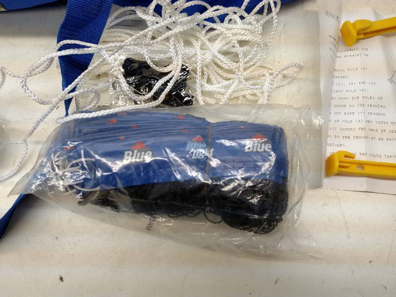 Labatt Blue Volleyball Net...
