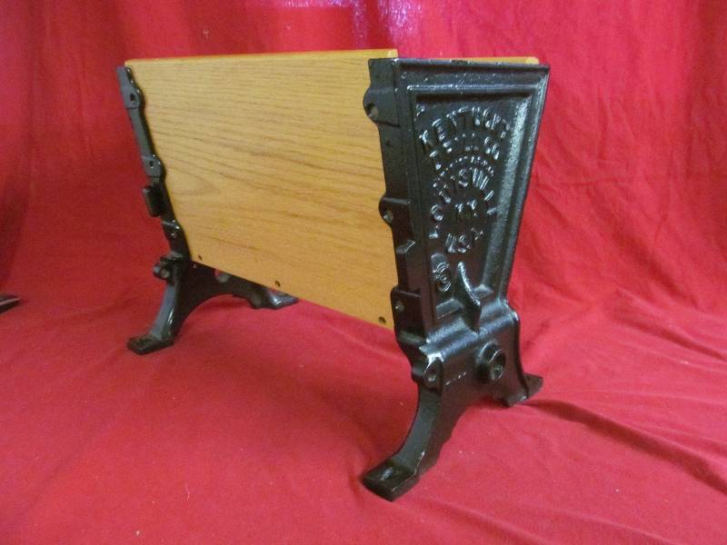 lot 14 image: Antique Kentucky Drill comp. magazine rack