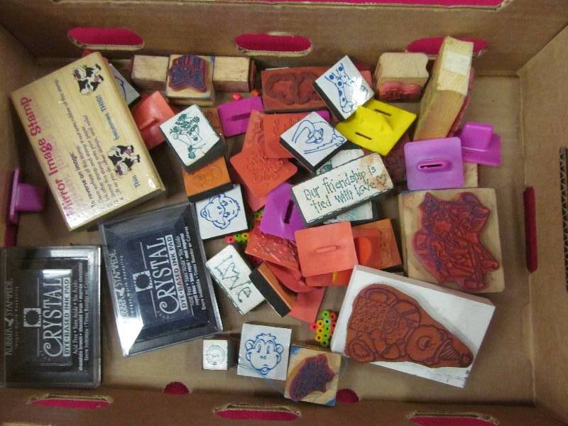 lot 76 image: ink stamps