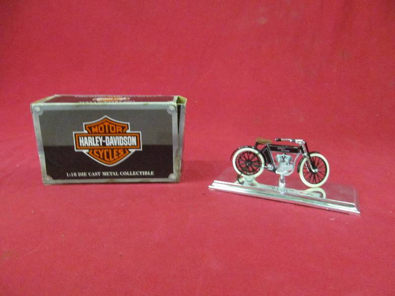 lot 83 image: Harley Davidson motorcycle,1909 Twin 5-D