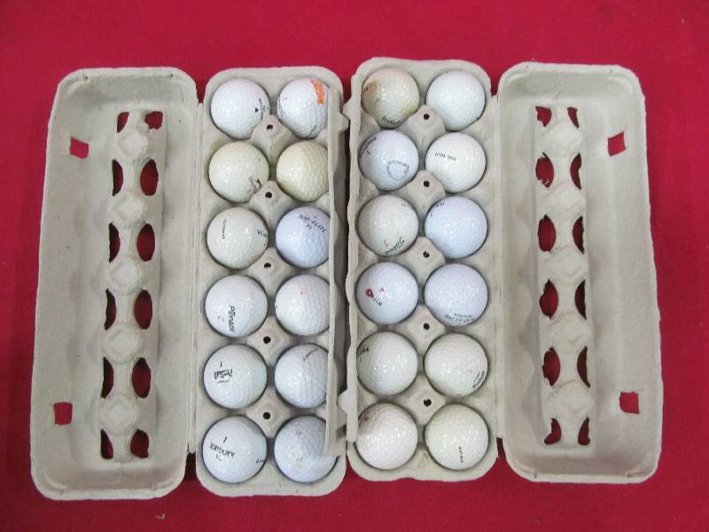lot 97 image: golf balls