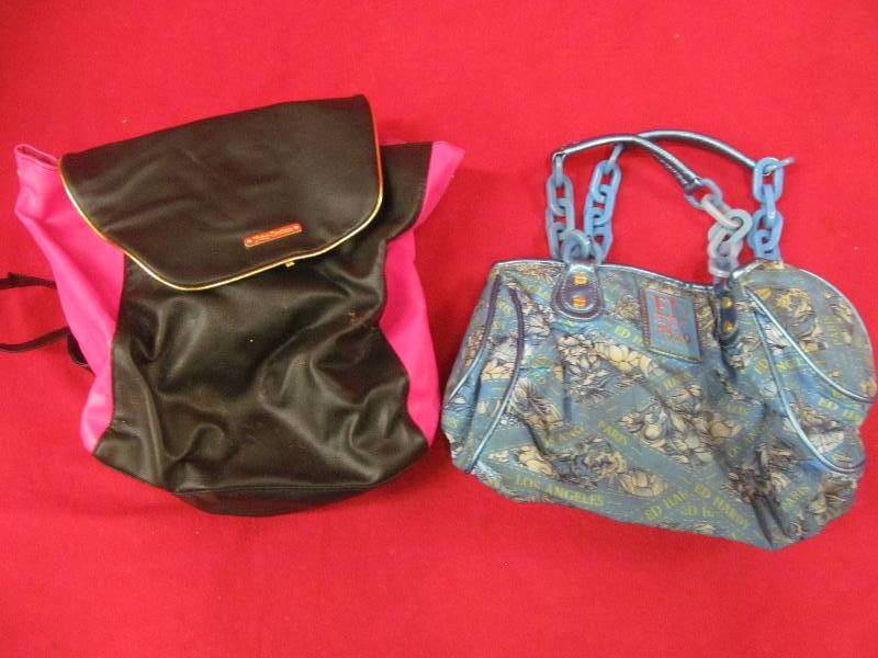 lot 170 image: Ed Hardy hand bag, Juicy Couture handbag