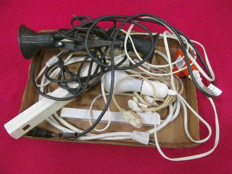 lot 171 image: light, extension cord, yard lights, surge protector