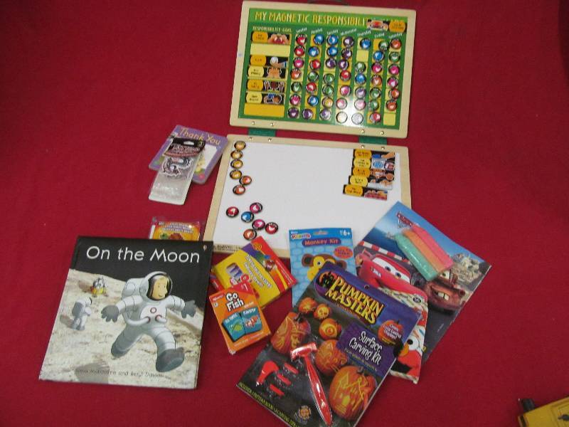 lot 190 image: childrens books, responsibility chart