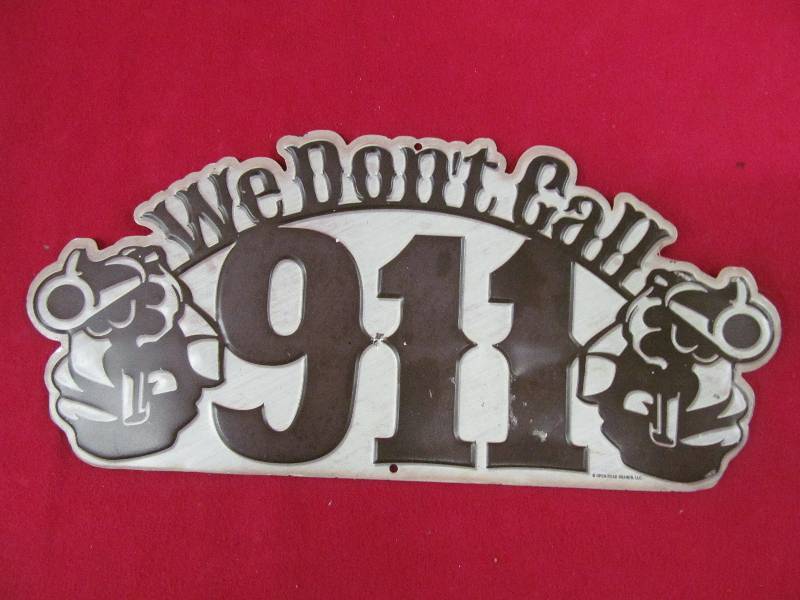 lot 191 image: tin sign