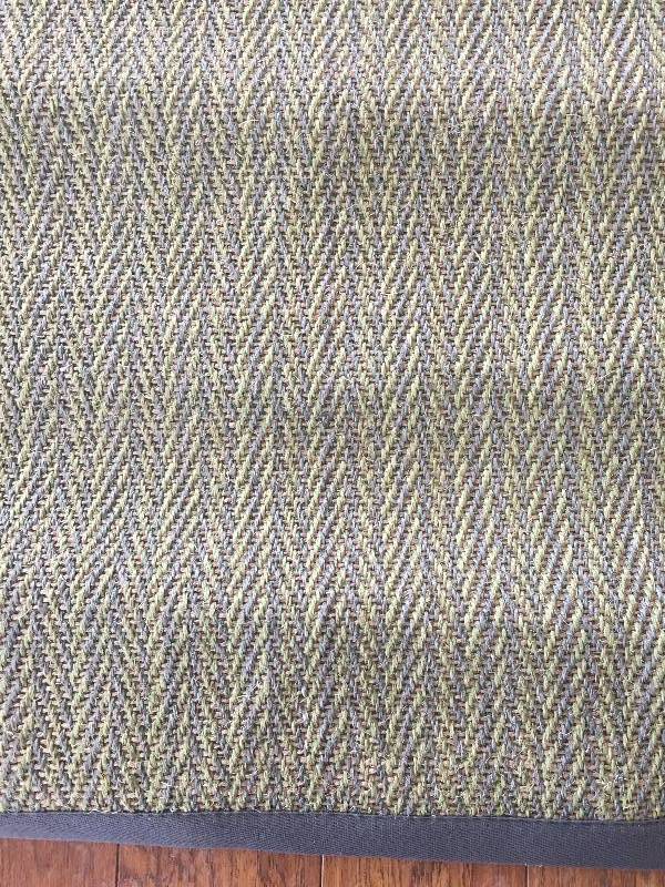 New Safavieh Natural Fiber CollectionHerringbone Grey Brown and Grey Sisal Area Rug