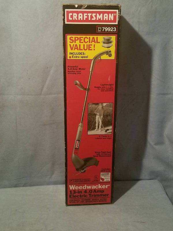 craftsman weedwacker electric trimmer