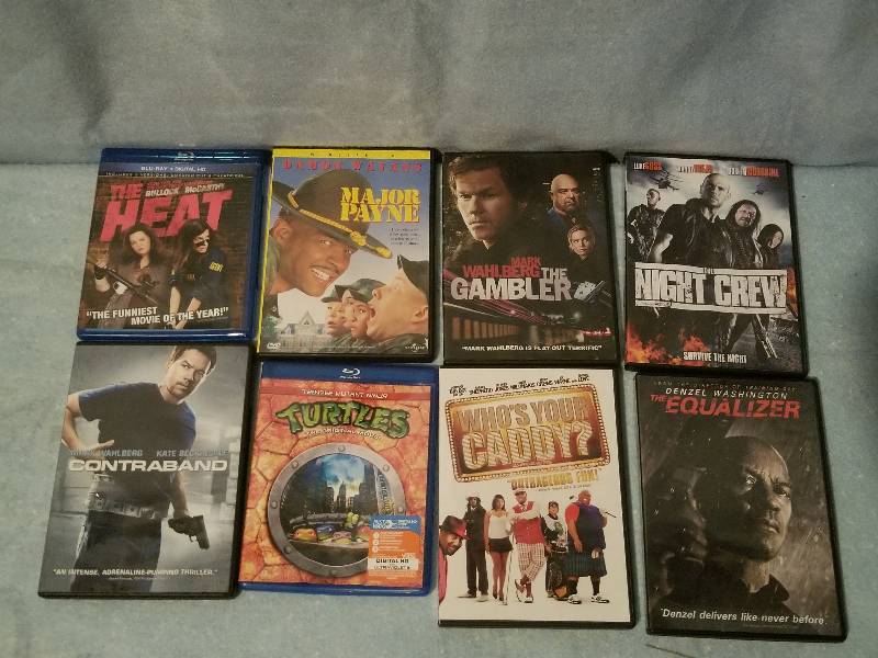 DVDS AND TRAVEL CASES