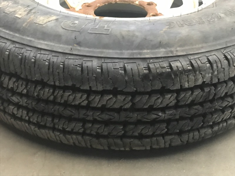 lot 2A image: Spare Tire For Trailer