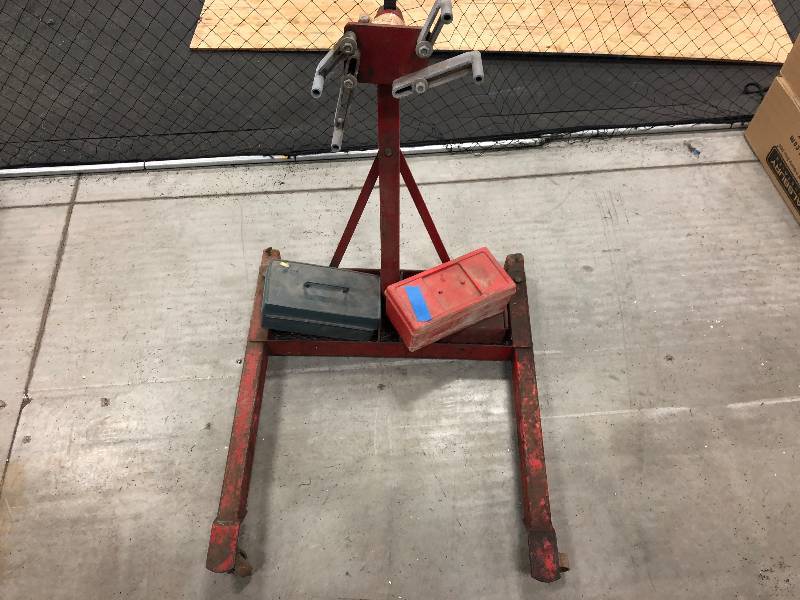 Mac Tools Engine Stand Feb 201 Consignment K Bid