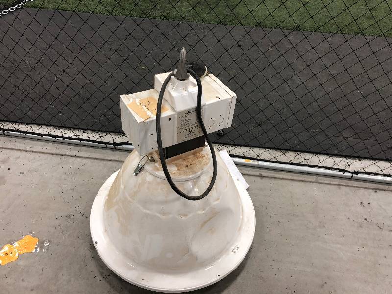 Small hanging dome light
