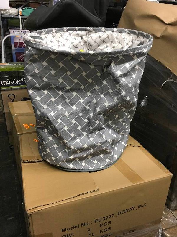 lot 380 image: NAUTICA JUMBO HAMPER, MSRP $14.99