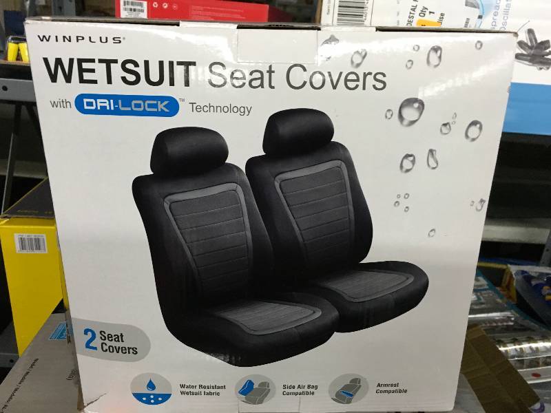 lot 386 image: DRI-LOCK SEAT COVERS, MSRP $24.99