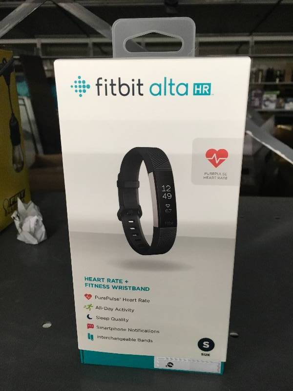 lot 400 image: FITBIT ALTA HR SMALL, MSRP $149.99